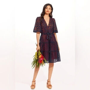Eva Franco Gala Dress - Grenada Eyelet size 2